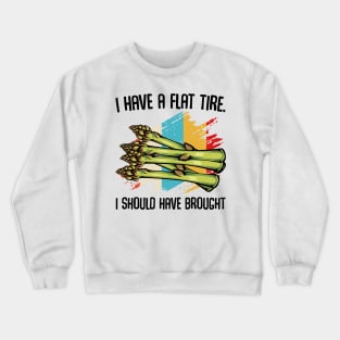 Vegetable Asparagus Crewneck Sweatshirt